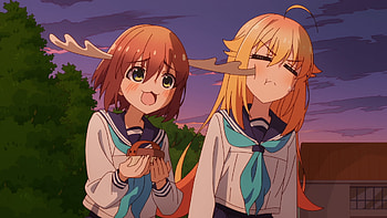Noko Shikanoko and Torako Koshi, Anime, My Deer Friend Nokotan, Torako Koshi, Noko Shikanoko HD wallpaper