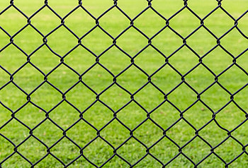 Grass, Miscellanea, Miscellaneous, Grid, Fence, Iron HD wallpaper