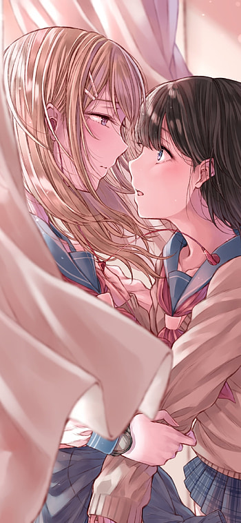 School Uniform Stare — Anime Girls , school uniform, Anime, girl, anime girl HD phone wallpaper