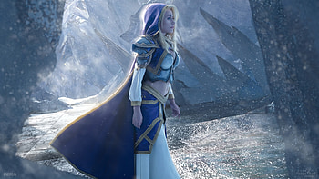 Jaina Proudmoore Warcraft, artist, digital-art, games, deviantart, cosplay HD wallpaper
