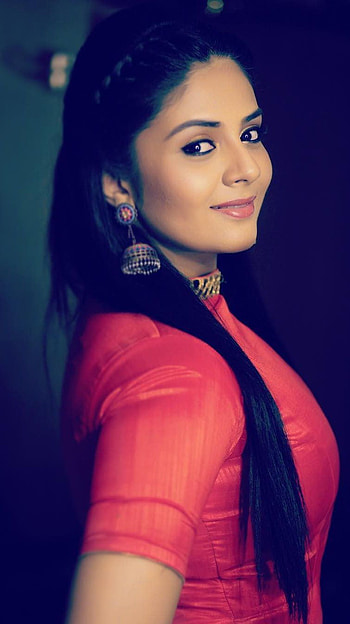 Sreemukhi, telugu actress, model HD phone wallpaper