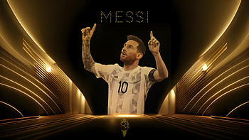 Ballon D'Or: Lionel Messi (2023), Lionel Messi, Sports HD wallpaper