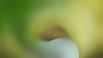 Green, gradient, spring, light, minimal HD wallpaper