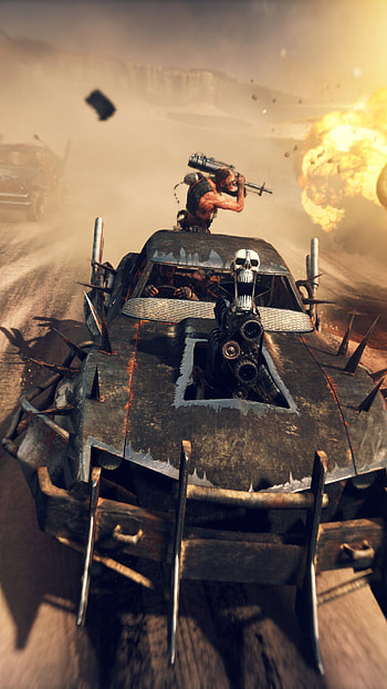 Mad Max, game , 4096x2160 resolution, High-quality visual HD phone wallpaper