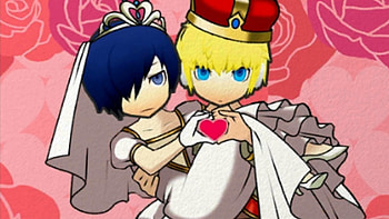 [3DS] Persona Q: Shadow of the Labyrinth [Persona 3] - Wedding: Aigis - YouTube HD wallpaper