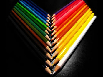 Color Pencils, colors, beautiful, graph, pencils HD wallpaper