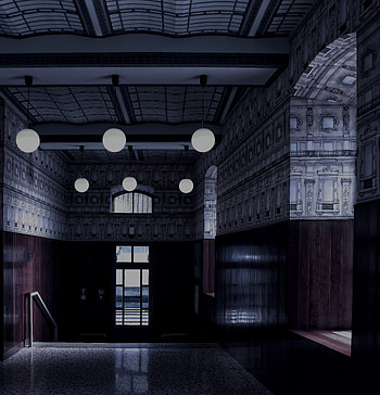 Interior, Miscellanea, Miscellaneous, Design, Lamp, Window, Corridor, Lamps, Ceiling HD phone wallpaper