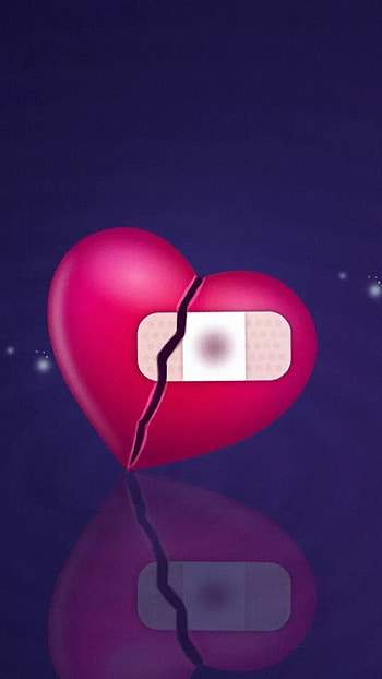 Broken Heart, Alone HD phone wallpaper