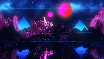 Retro Vapor Wave , retrowave, digital-art, artist, artwork HD wallpaper