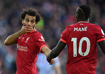 Sadio Mane, Mohamed Salah HD wallpaper