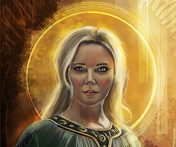 Galadriel, TV Show, The Lord of the Rings: The Rings of Power HD wallpaper