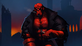 Hellboy 2020 Artwork, hellboy, superheroes, artwork, artist, artstation HD wallpaper