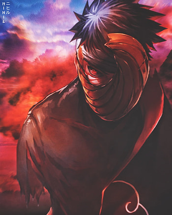 Tobi, naruto, akatsuki, obito HD phone wallpaper