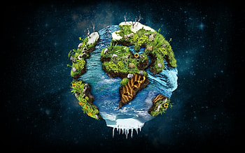 Background, Art, Planets HD wallpaper