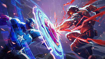 Captain America X Winter Solider Marvel Rivals, marvel-rivals, games, 2024-games, video-games, captain-america, winter-solider HD wallpaper