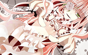 Rozen Maiden, Amazing, Maiden, Manga, Green Eyes, Pink Hair, Scary, Beautiful, Dress, Gorgeous, Emotional, Flower, Crazy, Anime Girl, Rozen, Lovely, Kirakishou, Sinister, Awesome, Anime, Pretty, Serious, Dark, Sexy, Long Hair, Creepy, Rose HD wallpaper