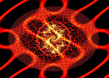 Sunburst, sun, geometric, imagination HD wallpaper