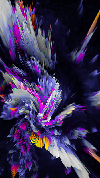 Clouds, colorful, abstract HD phone wallpaper