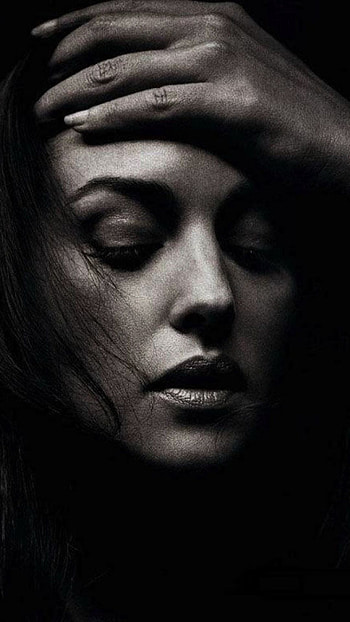 Monica Bellucci portrait, Seductive allure, Timeless elegance, World-class actress HD phone wallpaper