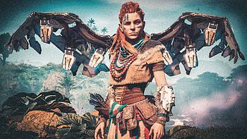 Aloy Horizon Zero Dawn Bird , aloy, horizon-zero-dawn, games, pc-games, xbox-games, ps-games HD wallpaper