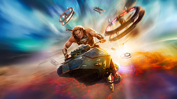 Masters of the Universe (2026) — : Skybound He-Man, Movie HD wallpaper