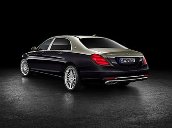 Mercedes Benz Maybach S 560 2018 Rear, mercedes-maybach, mercedes, cars, 2018-cars HD wallpaper