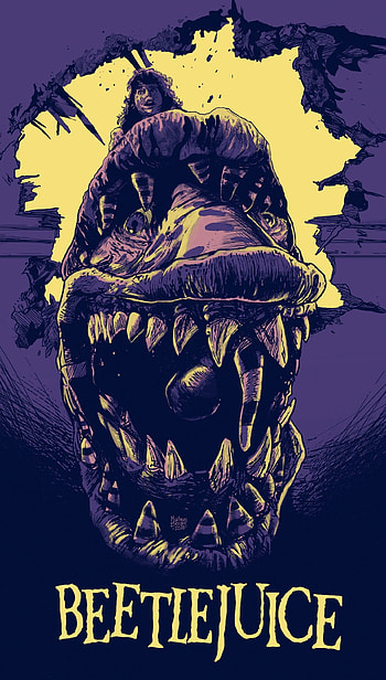 Sandworm Smile, Beetlejuice, Halloween HD phone wallpaper