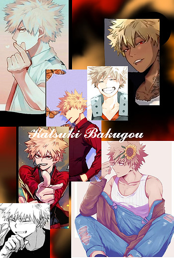 Katsuki Bakugou, anime, simps HD phone wallpaper