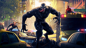 Venom Vs Spidermans, venom, spiderman, superheroes, artwork, digital-art, artist, behance HD wallpaper