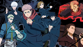 Jujutsu Kaisen Anime - Sorcerer Squad HD wallpaper
