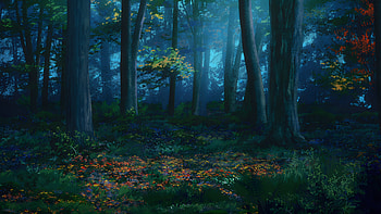 Moonlit Forest, Anime, Vinland Saga HD wallpaper