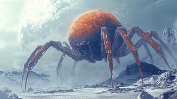 Giant Spider Robot: A Stunning Sci-Fi, Sci Fi, robot, giant spider, Science Fiction HD wallpaper