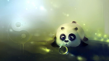 For > Background For Twitter Cute Panda HD wallpaper