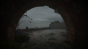 A Dark rainy day, A Plague Tale: Requiem, PlayStation 5, scenery HD wallpaper