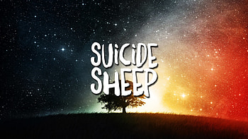 Mr Suicide Sheep Space HD wallpaper