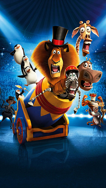 Madagascar 3: Europe& HD phone wallpaper
