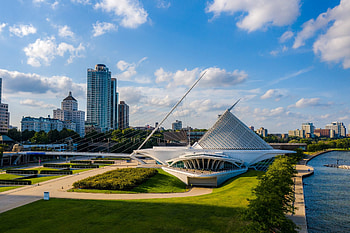 Milwaukee Skyline, Attractions HD wallpaper