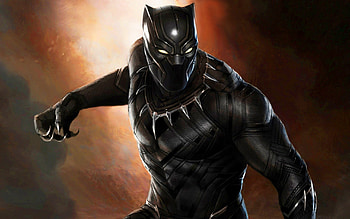 black panther super hero High Definition HD wallpaper