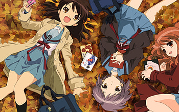 Melancholy of Haruhi Suzumiya, Anime HD wallpaper