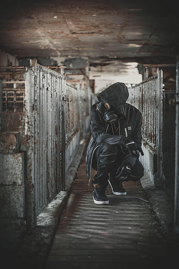 Miscellanea, Miscellaneous, Hood, Gloves, Equipment, Outfit, Respirator HD phone wallpaper