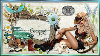 SEXY COWGIRL, SEXY, BLOND, DOG, PICKUP TRUCK, COWGIRL, BOOTS, GUITAR HD wallpaper