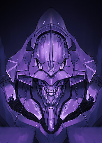 Eva 01, Neon Genesis Evangelion HD phone wallpaper