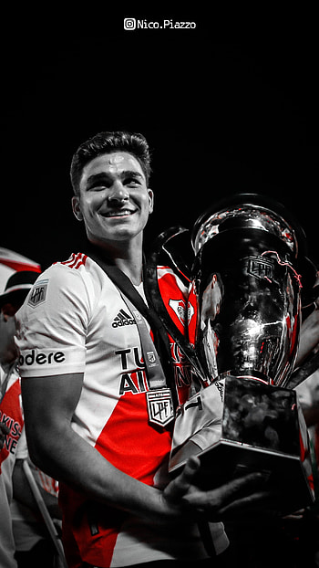 JULIAN ALVAREZ, campeon, riverplate, nicopiazzo, argentina, river plate, cr7, football, messi, football HD phone wallpaper