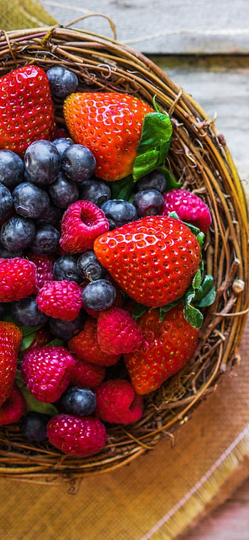 Summer berry sensation, Refreshing , Tempting and delicious, Perfect for XR HD phone wallpaper