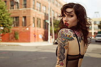 El Wood, sexy, babe, hot HD wallpaper