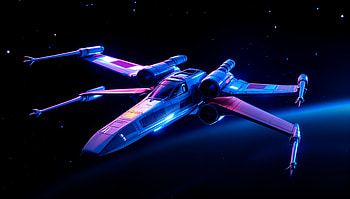 X-Wing Starfighter Ultra, X-Wing, spaceship, Sci Fi, space, starfighter HD wallpaper