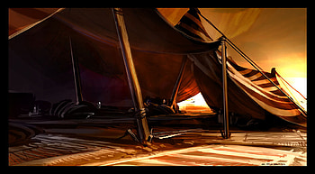 Tente Desert, art, 2004, prince of persia warrior within, environment, artwork, pop, prince of persia, video game, concept art, desert HD wallpaper
