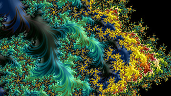 Trippy Psychedelic Fractal, trippy, psychedelic, trance, green, colorful, Abstract, fractal, abstract green HD wallpaper