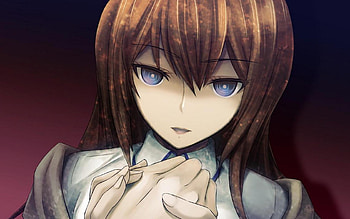 Makise Kurisu, makise, anime, 2011, steins, wall, new, beauty HD wallpaper