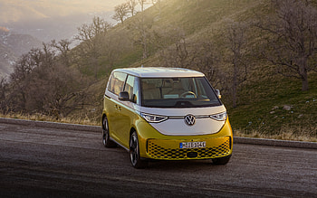 Volkswagen ID Buzz, , road, 2022 cars, minibuses, 2022 Volkswagen ID Buzz, german cars, Volkswagen HD wallpaper
